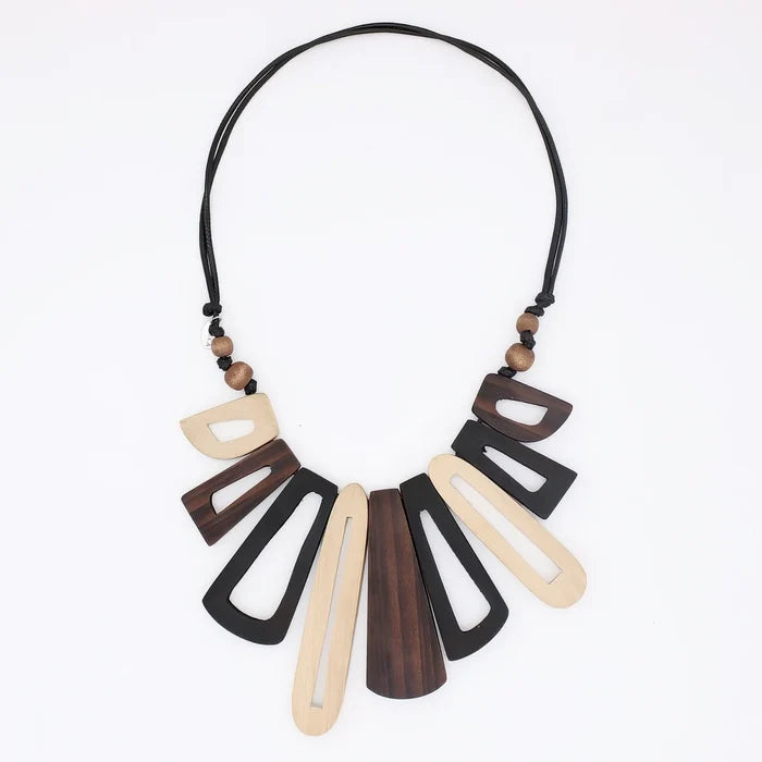 Multi Hues Boho Bloom Necklace
