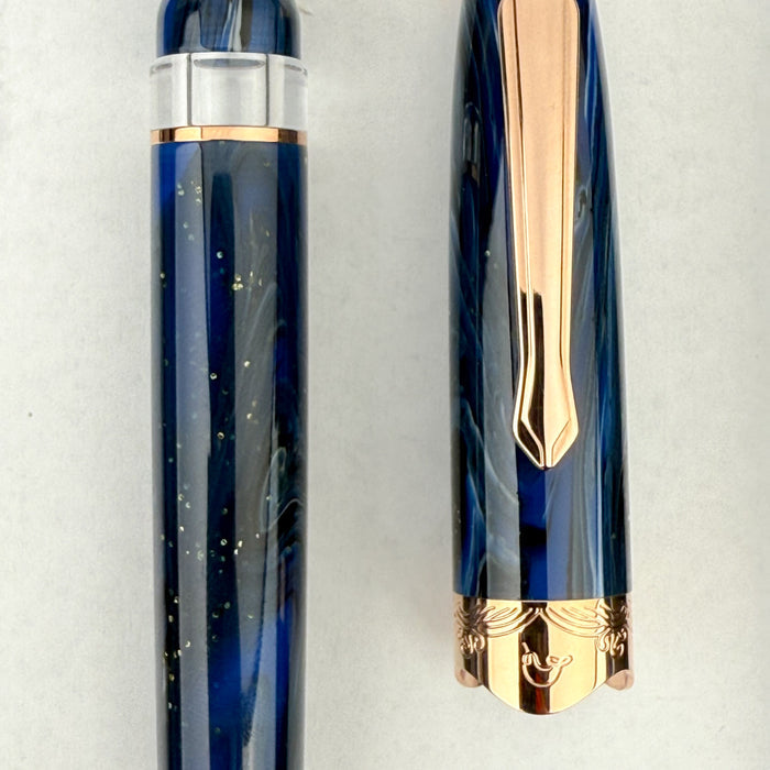 Nahvalur (Narwhal) Horizon Fountain Pen - Nebula