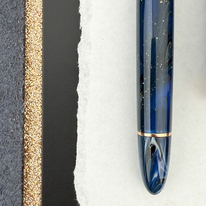 Nahvalur (Narwhal) Horizon Fountain Pen - Nebula