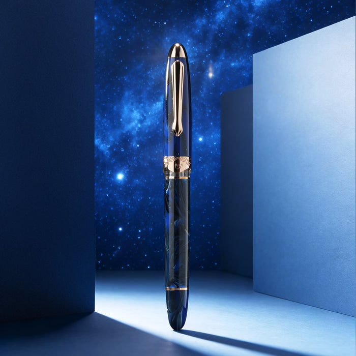 Nahvalur (Narwhal) Horizon Fountain Pen - Nebula