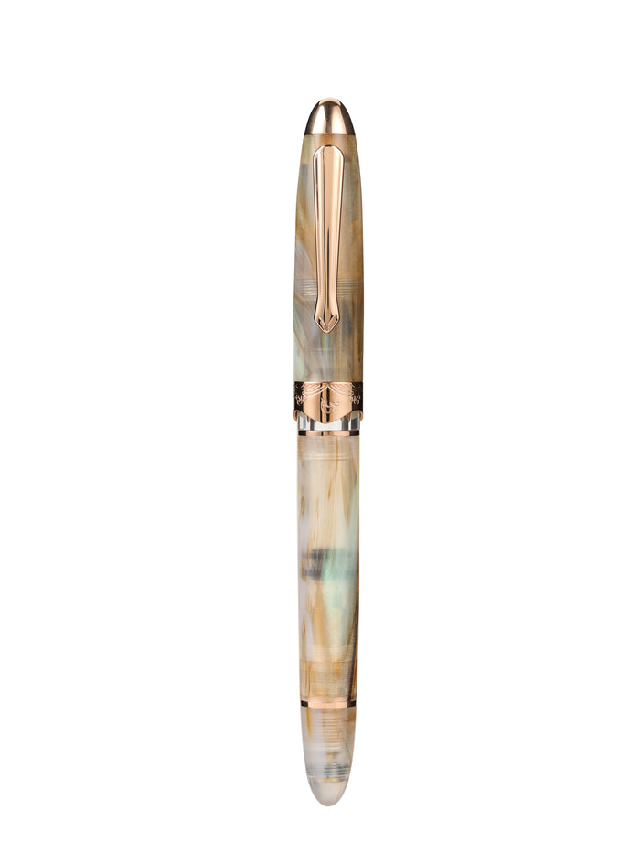 Nahvalur (Narwhal) Horizon Fountain Pen - Pearl