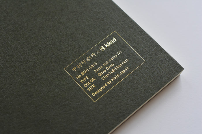 Nakamura Printing x Kleid Flat Notes