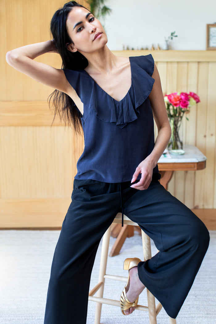 Natasha Blouse - Midnight