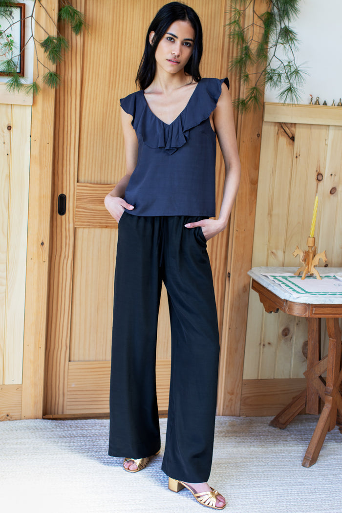 Natasha Blouse - Midnight
