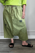 Olive Earthsong Harem Pants