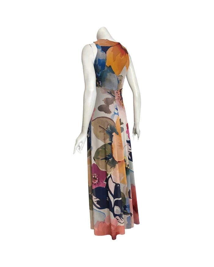 Orelia Keyhole Empire Dress