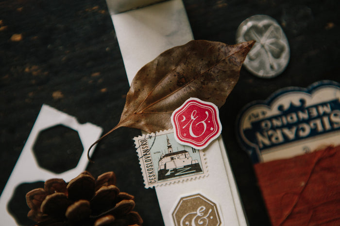 OURS x Hank Ampersand Letterpress Label Book