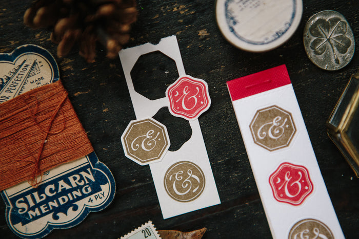 OURS x Hank Ampersand Letterpress Label Book