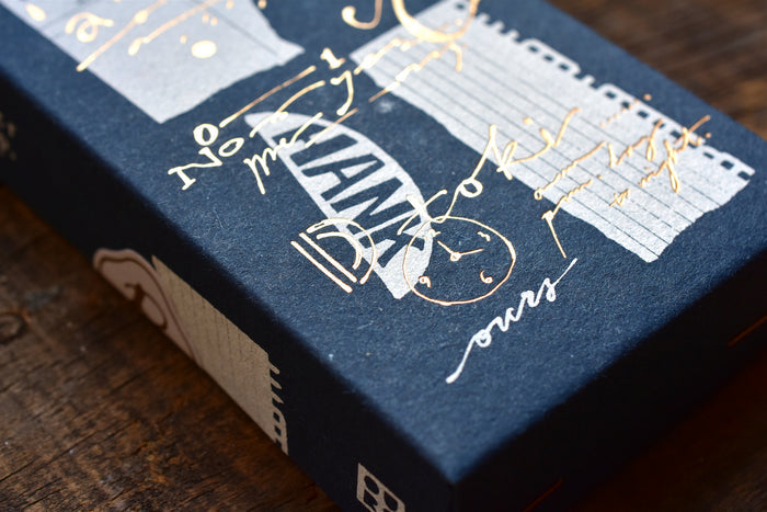 OURS x Hank Daily Cursive-A Rubber Stamp Set
