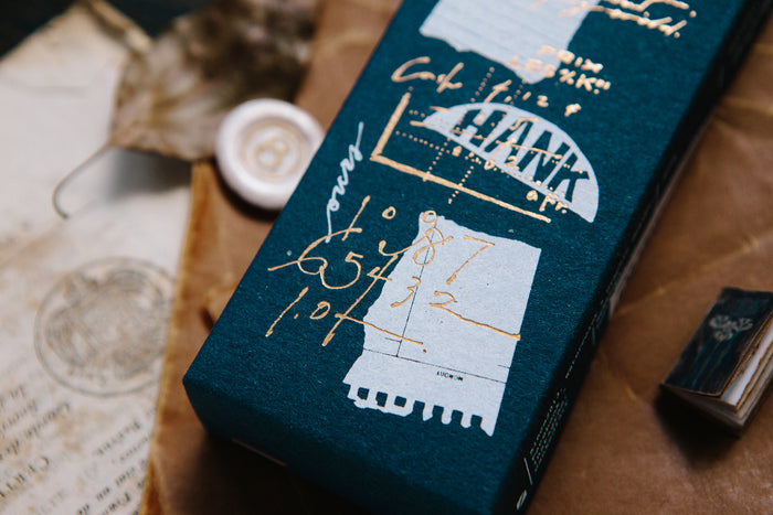 OURS x Hank Daily Cursive-B Rubber Stamp Set
