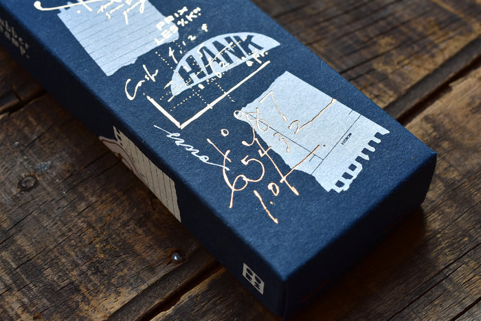 OURS x Hank Daily Cursive-B Rubber Stamp Set