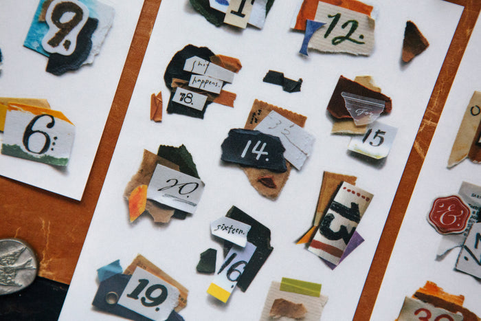 OURS x Hank Day by Day Print-on Sticker