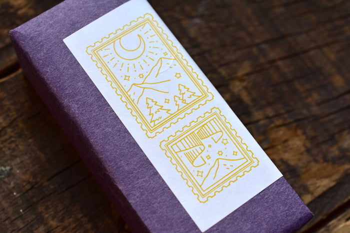 OURS x Hank Starry Night Rubber Stamp Set