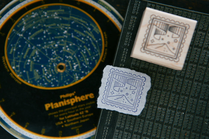 OURS x Hank Starry Night Rubber Stamp Set