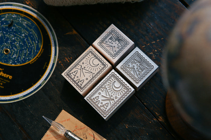 OURS x Hank Starry Night Rubber Stamp Set