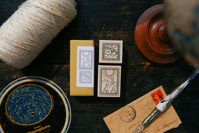 OURS x Hank Sunny Day Rubber Stamp Set