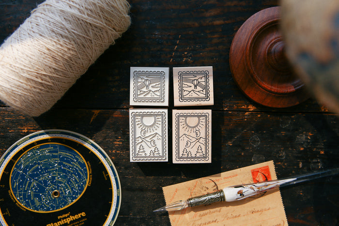 OURS x Hank Sunny Day Rubber Stamp Set
