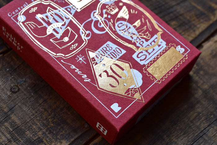 OURS x Koopa Postal Maple Wood Stamp Set