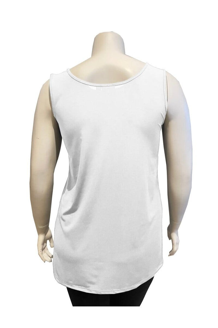 PALETTE BASICS Tunic Length Tank - Plus Size