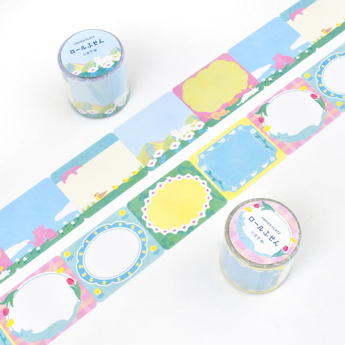 Papier Platz Kazu Miyashita Sticky Note Roll - Dish Preparation