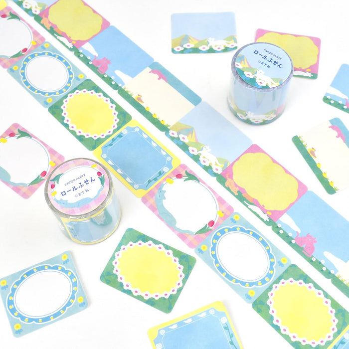 Papier Platz Kazu Miyashita Sticky Note Roll - Dish Preparation
