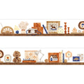 Papier Platz Nakauchi Waka Washi Tape - Dogs and Interiors