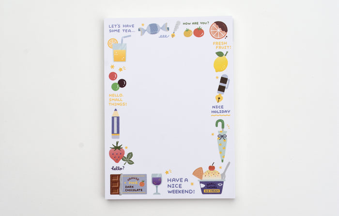 Papier Platz x eric - Otegaru Memo Fruits