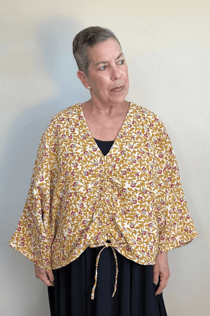 Pareo Kantha Butterfly Top