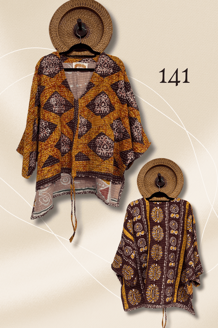 Pareo Kantha Hi-Lo Butterfly Top