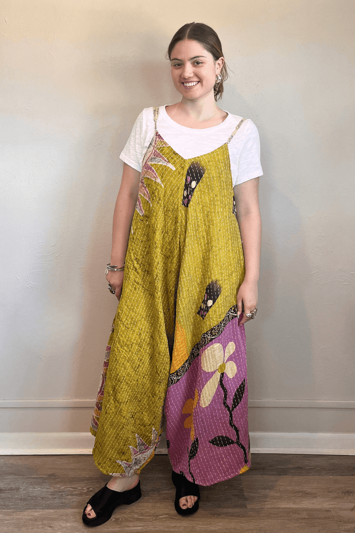 Pareo Kantha Raven Jumpsuit
