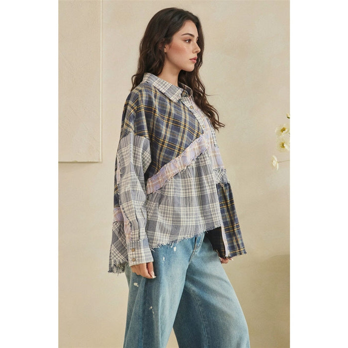 Ptchwrk Flnl Buttondown Shirt