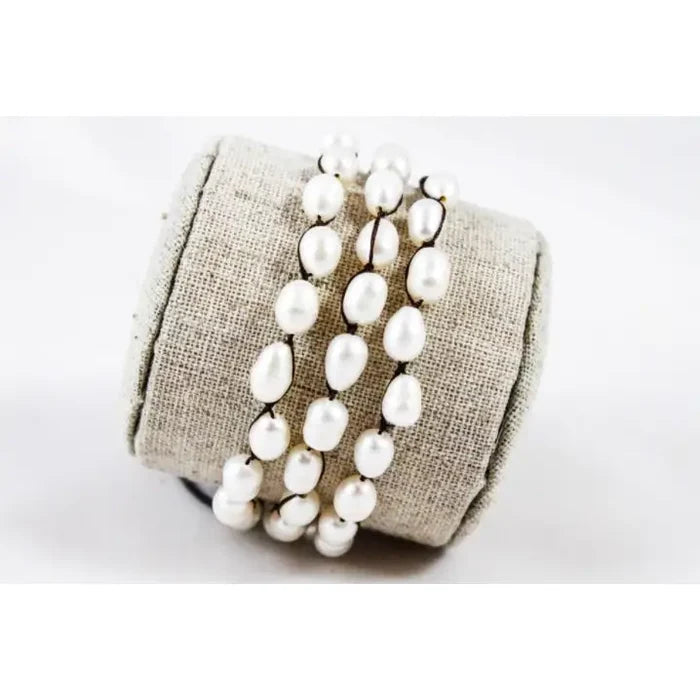 Pearl Convertible Crochet Necklace - Short