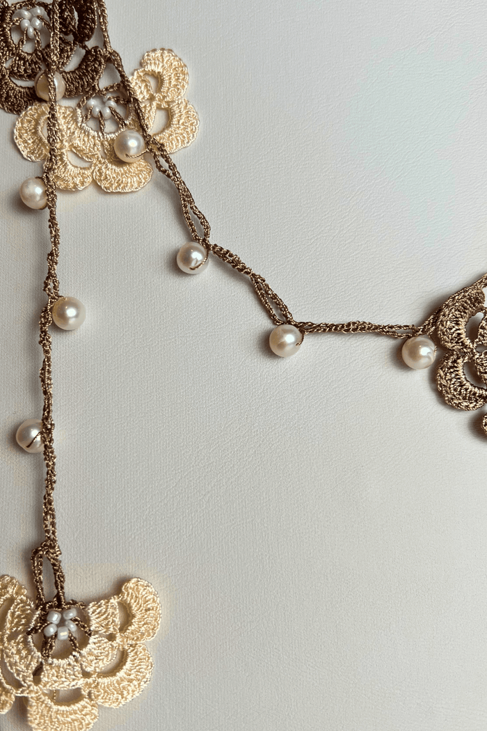 Pearl Lariat Necklace