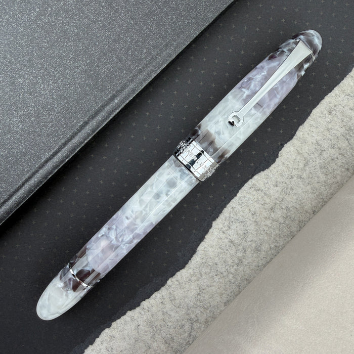 Penlux Masterpiece Grande Reserva Fountain Pen - Black Tie
