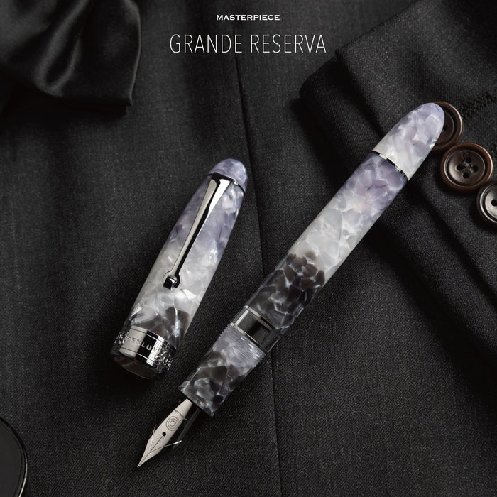 Penlux Masterpiece Grande Reserva Fountain Pen - Black Tie