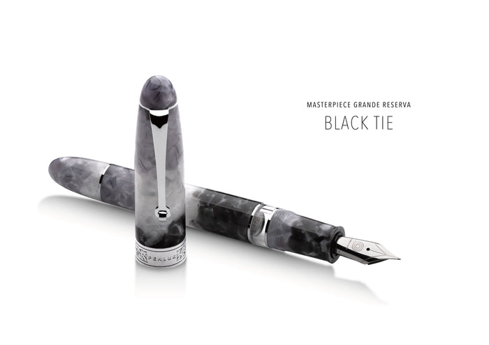 Penlux Masterpiece Grande Reserva Fountain Pen - Black Tie