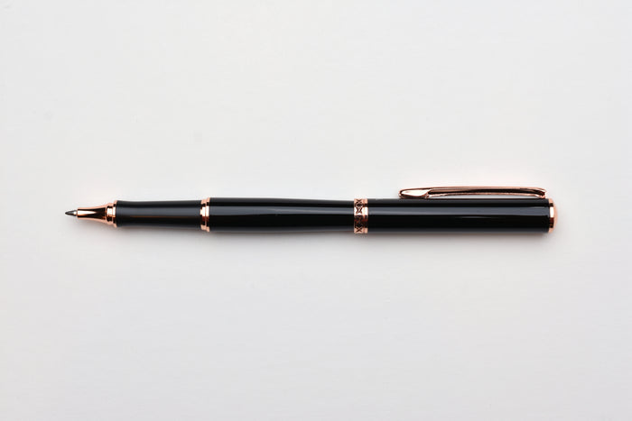 Pentel Energel Libretto - Limited Edition - 0.7mm - Black/Rose Gold