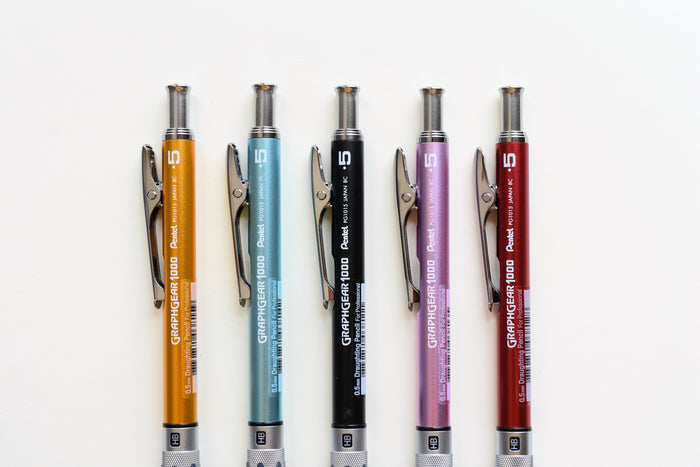 Pentel GraphGear 1000 - Colors - 0.5mm