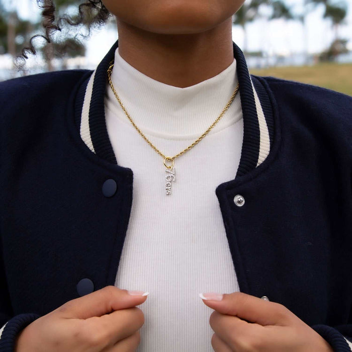 Philadelphia 76ers Wordmark Logo Pendant