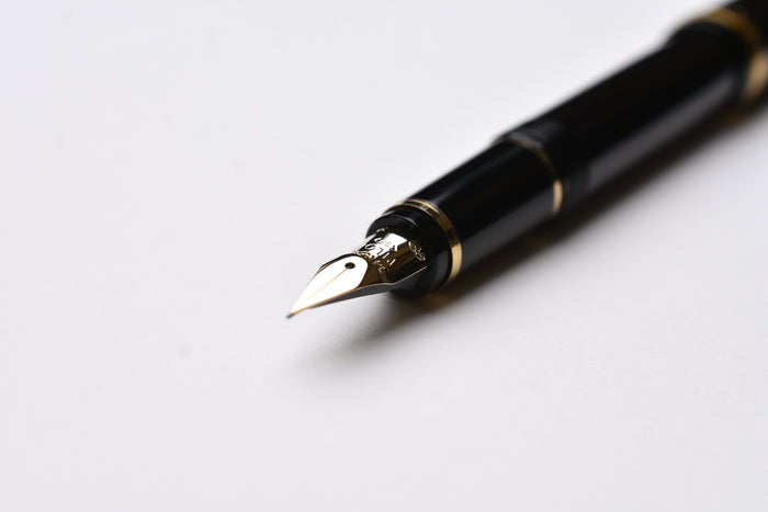 Pilot Falcon Fountain Pen - Black/Gold