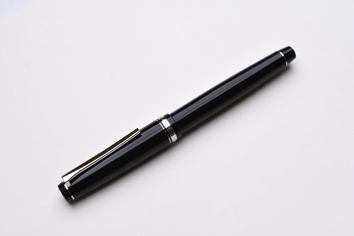 Pilot Falcon Fountain Pen - Black/Rhodium