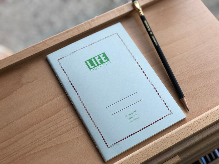 Pistachio Notebook - B6 - Grid