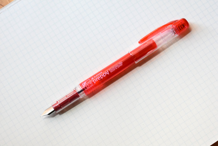 Platinum Preppy Fountain Pen - Red