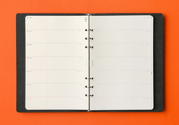 Plotter Weekly Schedule Refill 2027 - A5 Size