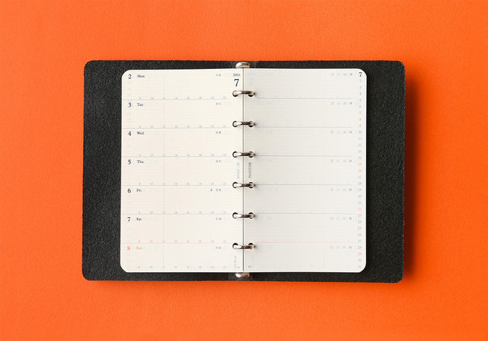 Plotter Weekly Schedule Refill 2027 - Mini Size