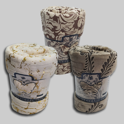 Plush Throws - Brocade