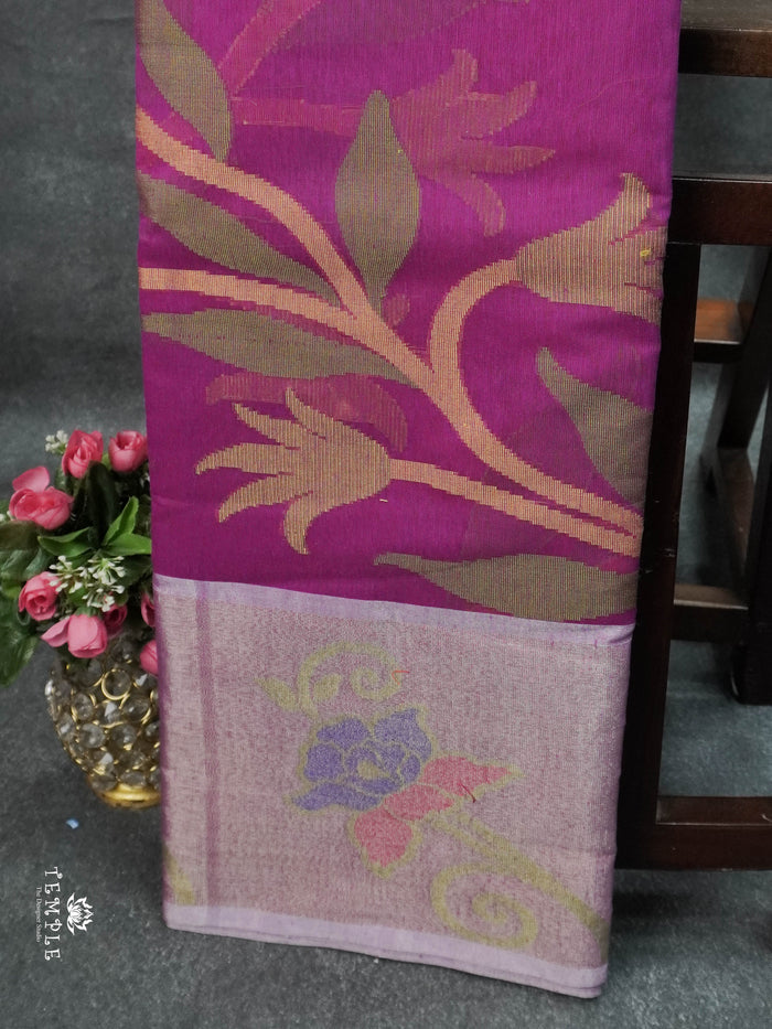 Pochampally Chanderi Cotton Saree | TTDS1103