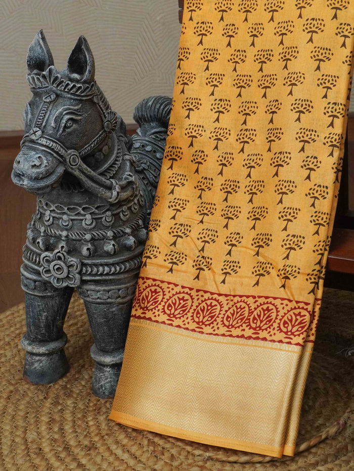 Printed Dola Saree | TTDS3399