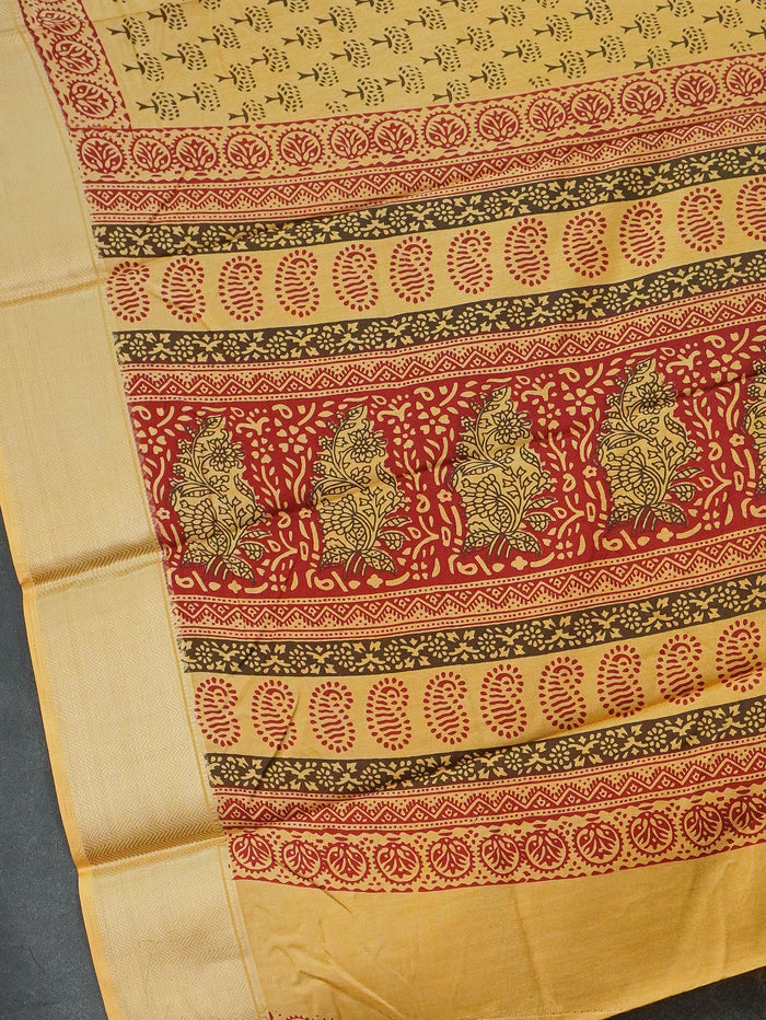 Printed Dola Saree | TTDS3399