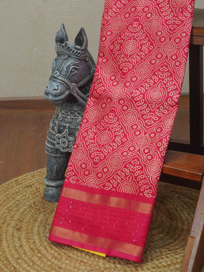 Printed Dola Saree | TTDS3430